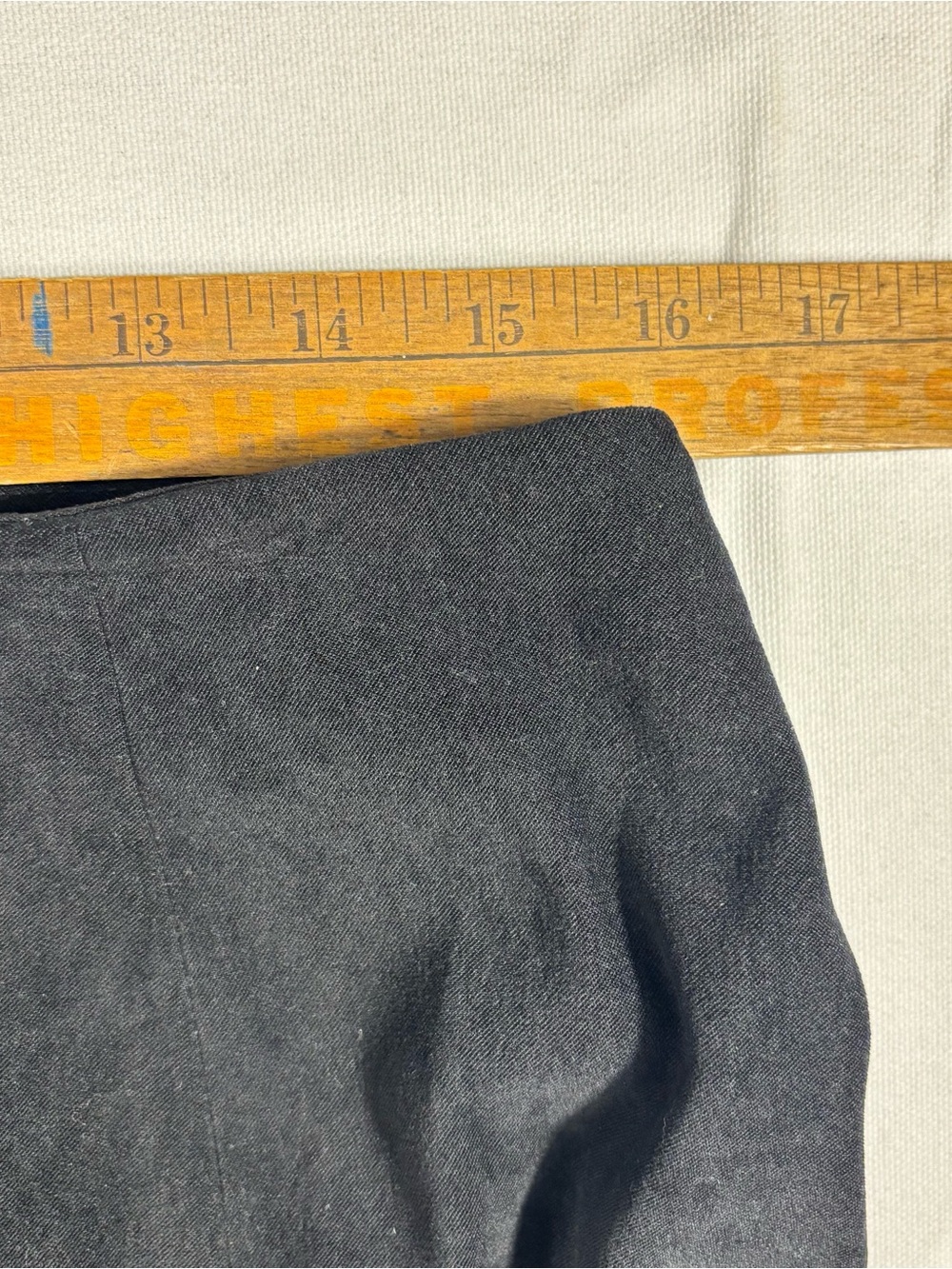 Dressbarn Women’s 14 Black Maxi Pencil Skirt with Side Slit - Picture 4 of 6